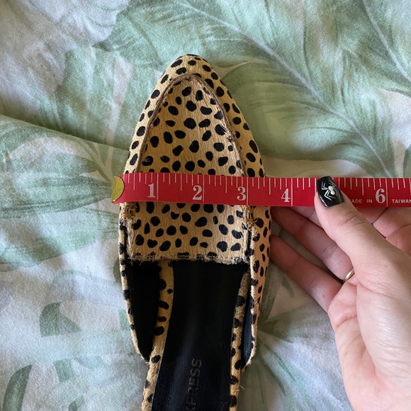 Leopard Cheetah Print Loafer Mules… - Picture 8 of 11